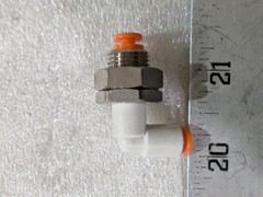 SMC Bulkhead Elbow Fitting 1/8in Pneumatic Industrial Automation Module 2/ORDER