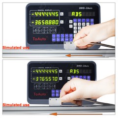 Digital Readout DRO Read Head 1um Magnet Linear Scale CNC Milling 100mm-6000mm