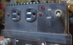 Vintage Tripp Lite Powerverter DC-AC Inverter model PV550