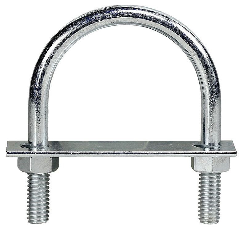 L.H. Dottie U75, 1/4″-20 TPI, 3/4″ Pipe, Zinc Plated, Steel, U-Bolt, 1pc