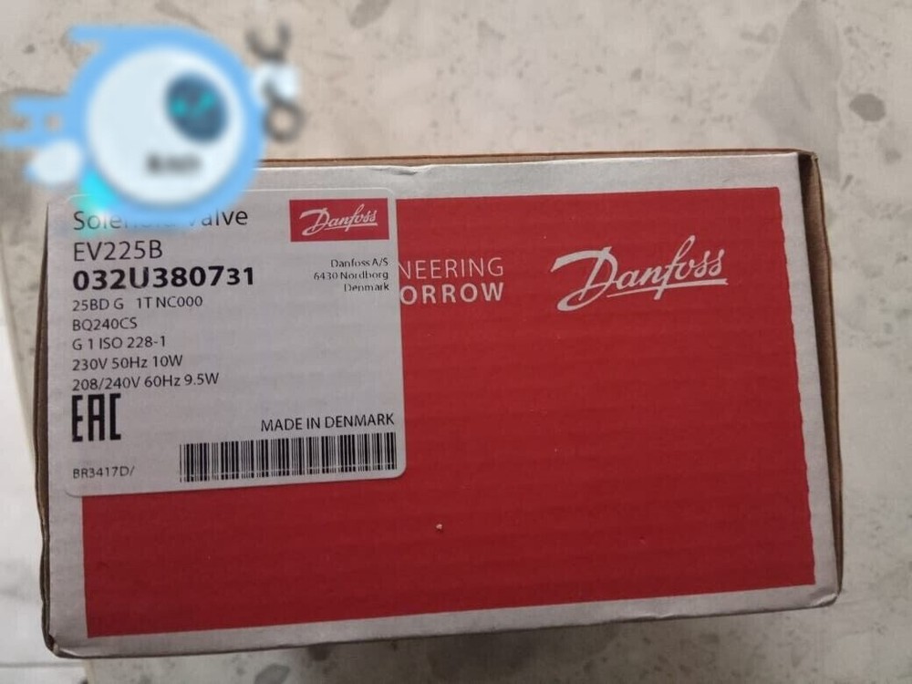 1PC- Danfoss 032U380731 Solenoid valve, EV225B, Function: NC, G, 1, 6.000 m³/h~