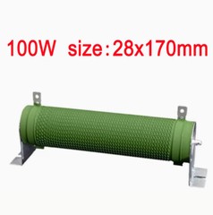 10W-7KW Ceramic Resistor 1Ω-200Ω Inverter Load Test w/Mounting Kit High-quality
