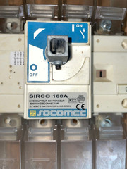 SIRCO 160A INTERRUPTEUR SECTIONNEUR SWITCH DISCONNECTOR 4 POLE 415V AC23A