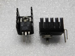 10 Genuine Motorola MCT7805CT Three-Terminal Positive V. Regulators w/Heatsink