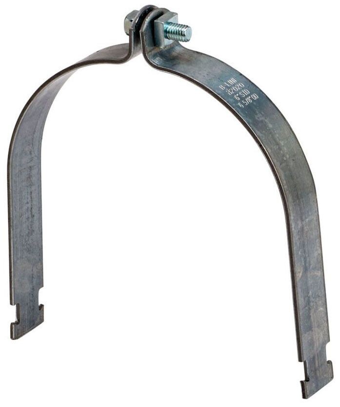 B-Line B2017PAAL, 4″, Aluminum, Rigid Conduit Strut Strap, 1pc