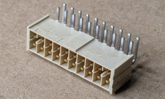 Samtec IPL1-110-01-L-D-RA-K (Lot of 10) 20-Pin Right Angle PCB Connector