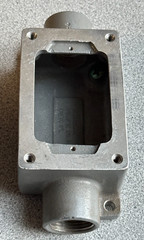 NEW Killark SWB-6 Device Box, 1″ Feed Through, Explosion Proof, Aluminum, 1 Gang
