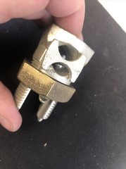 THOMAS & BETTS T&B SPLIT BOLT CONNECTOR WITH SPACER 350HPS 350 MCM 2 AWG
