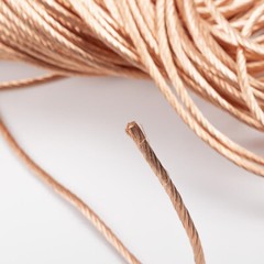 Copper/Tin Plated Round Twisted Wire Fabric Braided Cable Flex 2.5mm²-120mm²