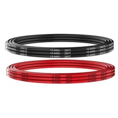 18 AWG 0.75mm Silicone Electrical Wire 2 Conductors Cores 20ft 18/2 Gauge Soft