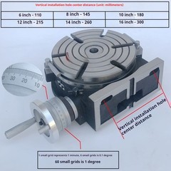 Vertical and Horizontal Milling Machine Horizontal and Vertical Rotary Table