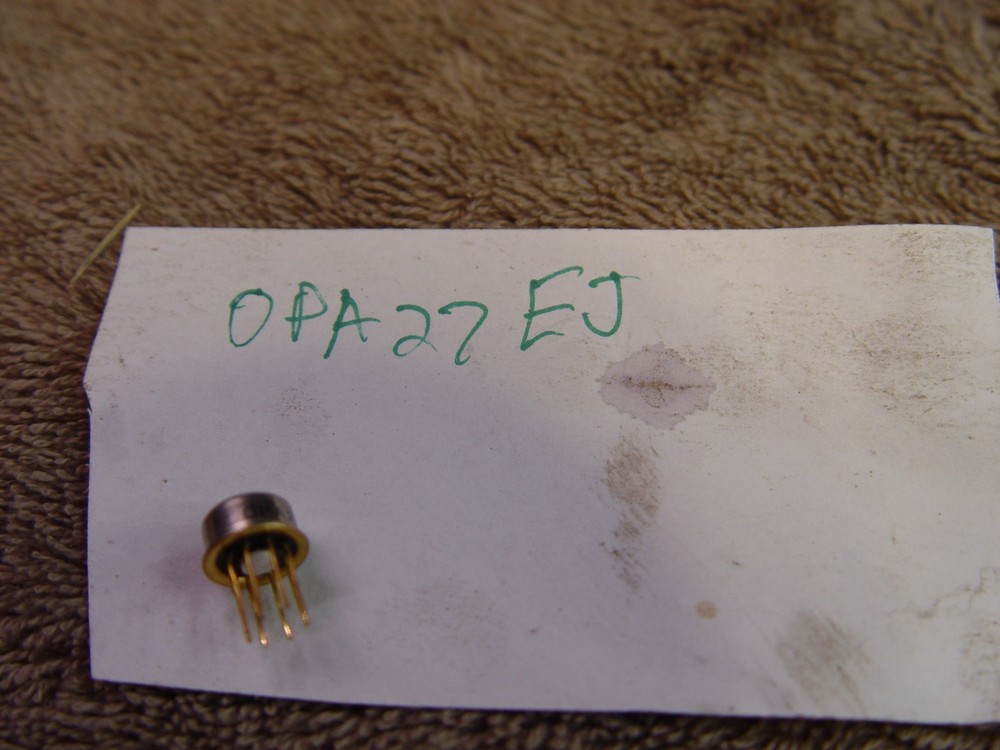 1 BURR BROWN OPA27BJ “Gold Standard Test Parts” USA sale Wow! TO-99