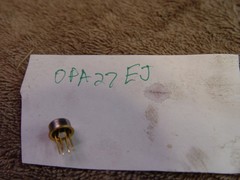 1 BURR BROWN OPA27BJ “Gold Standard Test Parts” USA sale Wow! TO-99