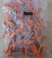 150pcs Gardner Bender PS-75T, 10/3 NM Cable Plastic Staples 3/4″ LOT Romex GB