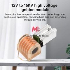 12V to 15KV High Voltage Ignition Module Transformer Coil Inverter Driver Board