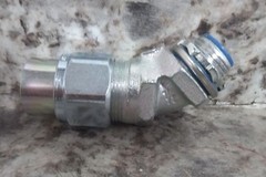 T&B Fittings 3731-TB 25 Pk Liquidtight Flexible Non-Metallic Conduit Connector