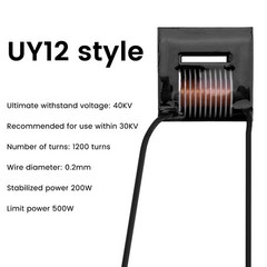 30KV High-power Voltage Package High-frequency Transformer Boost Arc Coil