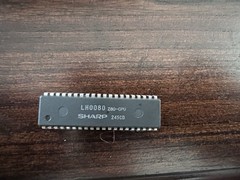 Lot of Vintage IC Chips – Sharp Z80 CPU, Atmel AT28C256 EEPROM, ST M2716 EPROM –