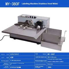 MY-380F Ink Wheel Black Printing Labeling Machine Electric Coding Machine