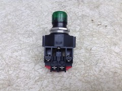 Control Concepts HFVLU24L-60HZ Green Illuminated Push Button CBFS (OK)