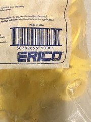 CADDY EASY SNAP GROMMET ESG1 ERICO 125 Plus Count New,Combined 2 Open Bags.