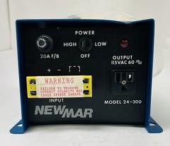 NEWMAR MODEL NO. 24-300 POWER INVERTER 20A F/B 115VAC 60Hz OUTPUT !BRAND NEW!