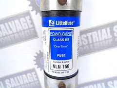 LITTLEFUSE – NLN-150 – L9K17F – POWR-GARD Fast Blow 1-Time Fuse 150A 250 AC/DC
