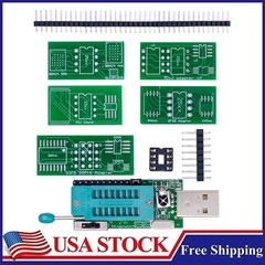 1PCS CH341A Programmer V1.7 1.8V Level Conversion W25Q64FW W25Q128FW GD25LQ64