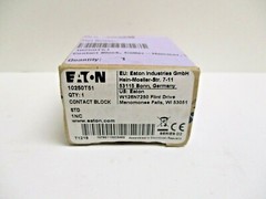 EATON, 10250T51, CONTACT BLOCK, LOT OF 3