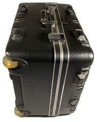 Guitar Effects Pedal Board Travel Case Heavy Duty Polyethylene Handle W/Wheels