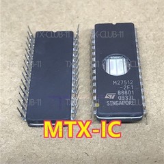 MTX-IC 5X M27512-2F1 M27512 NMOS 512K 64K 8 UV EPROM Fast Delivery