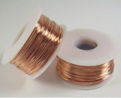 Bare Copper Wire 24 awg 4 oz Spool (198 Feet) Diameter 0.020