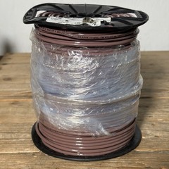 NEW Southwire E51583 THHN Stranded Brown Wire 10 awg 500ft Spool Roll