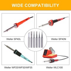 6PCS Soldering Tips for Weller ST Series Tip St