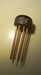 Vintage Fairchild RTL uL923 micrologic JK flip flop IC/NOS/8 pin Glob-top/Rare