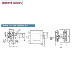 CBK-F3.7gear pump, micro gear pump