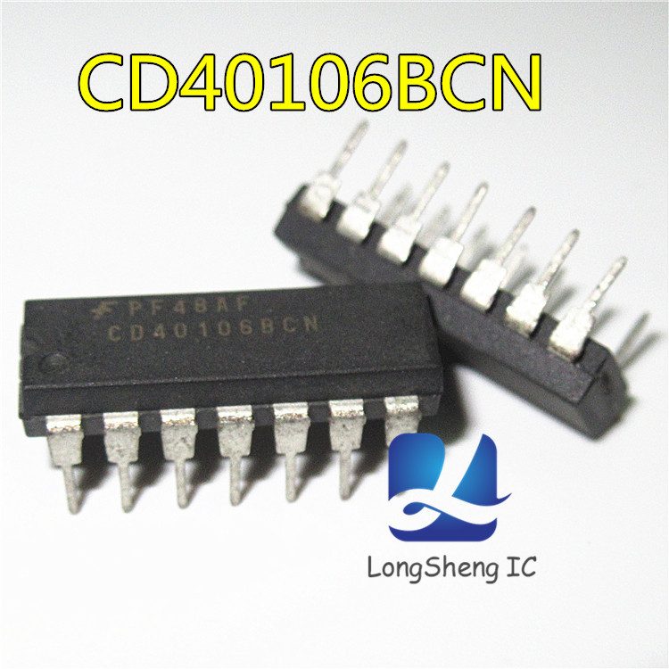 20PCS CD40106 CD40106BE CD40106BCN DIP NEW