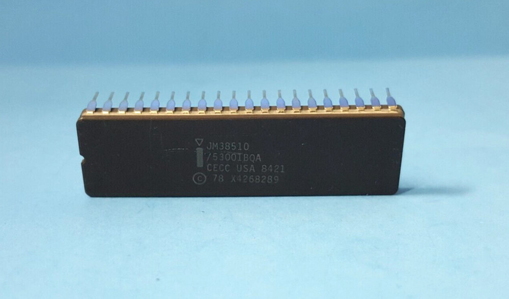 One pc- Microprocessor IC, JM38510/53001BQA, INTEL, 8086 16-IT Processor