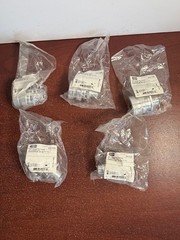 (5) HUBBELL KELLEMS SHC1026 Straight Strain Relief Cord 0.38-0.5in Lot of 5 NEW