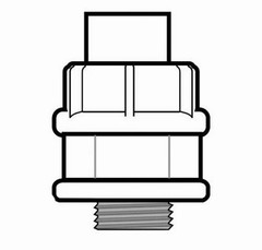 Robroy PR5338 RedH2OT Liquidtight Connector – 2-1/2”