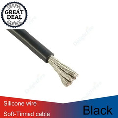 Silicone Solar Panel Electrical Cable Wire Heat Resistant for Car Auto Battery