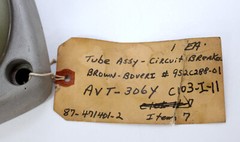 ASEA BROWN BOVERI 952C28801 Circuit Breaker Tube Assembly