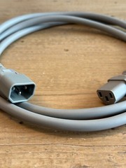 C14 to C13 Power Cord, 15A, 250V, 14 AWG, 3 prong Female to Male Power Adapter