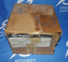 NIB Appleton AAGL-25PR Prismatic Globe + 1 Year Warranty
