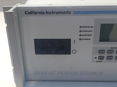 California Instruments 5kVA AC Power Source Model 5001iX Series II