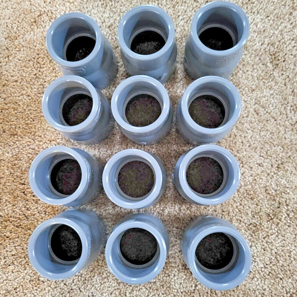 Spears Lot of 12, PVC Slip Reducer coupling-829-212, 1 1/2″ x 1 1/4″ NEW