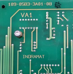 INDRAMAT Driver and Control Card VA1 for KDS/KDW/KDF + Board 109-0583-3A01-08