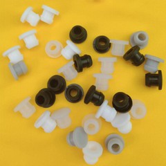 10X Silicone Rubber Cable Grommet Snap-in Firewall Hole Electrical Wiring Gasket