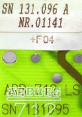 Arburg Selogica key switch without key 712 SN 131.096 A