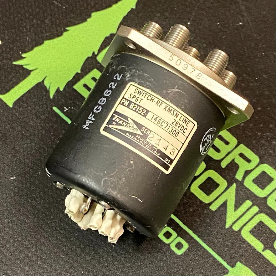 82152-146C71300 – TRANSCO – SWITCH-RF XSMR LINE SP6T 28VDC